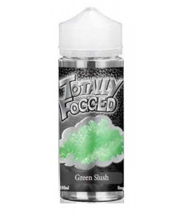 TOTALLY FOGGED GREEN SLUSH 100ML E LIQUID JUICE 70VG SHORTFILL VAPE