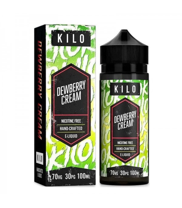 Dewberry Cream by Kilo, 100ML E Liquid, 70VG Vape, 0MG Juice