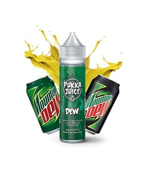 DEW ELIQUID BY PUKKA JUICE 50ML SHORTFILL E LIQUID 70VG VAPE