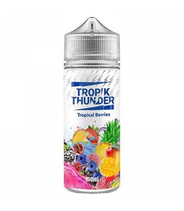 Tropical Berries E-Liquid by Tropik Thunder 100ml Shortfill 70VG Vape