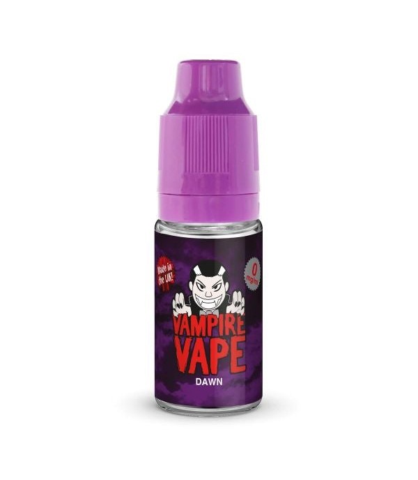 Dawn By Vampire Vape 10ML E Liquid. All Strengths Of Nicotine Juice