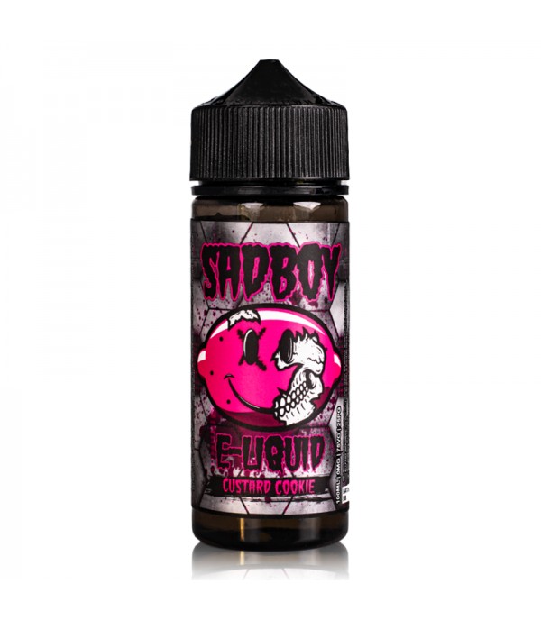 CUSTARD COOKIE BY SADBOY E-LIQUID 100ML SHORTFILL 75VG VAPE 0MG JUICE