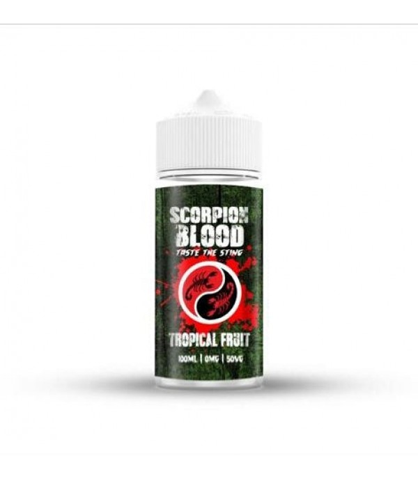 Tropical Fruit By Scorpion Blood 100ML E Liquid 50VG/50PG Vape 0MG Juice