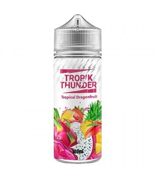 Tropical Dragonfruit E-Liquid by Tropik Thunder 100ml Shortfill 70VG Vape