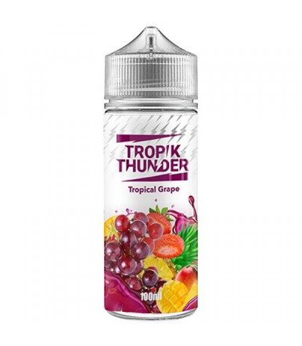 Tropical Grape E-Liquid by Tropik Thunder 100ml Shortfill 70VG Vape