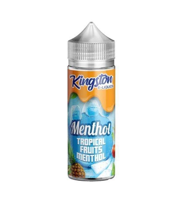 Tropical Fruits Menthol by Kingston 100ML E Liquid 70VG Vape 0MG Juice