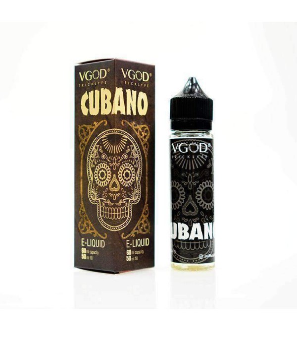 Cubano Brown By Vgod 50ML E Liquid 70VG Vape 0MG Juice