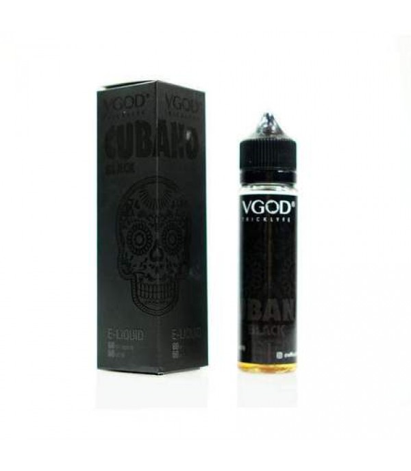 Cubano Black By Vgod 50ML E Liquid 70VG Vape 0MG Juice