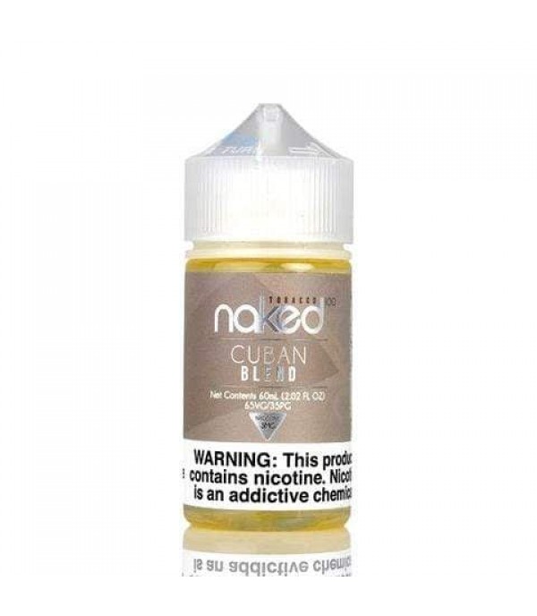 Cuban Blend by Naked 100, 50ML E Liquid, 70VG Juice, 0MG Vape