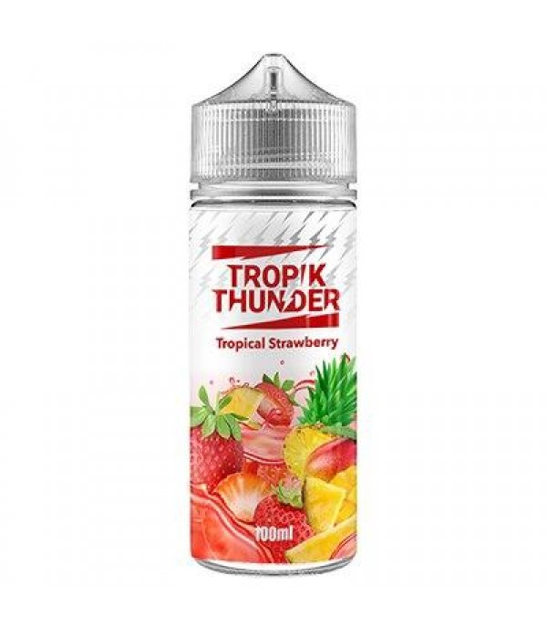 Tropical Strawberry E-Liquid by Tropik Thunder 100ml