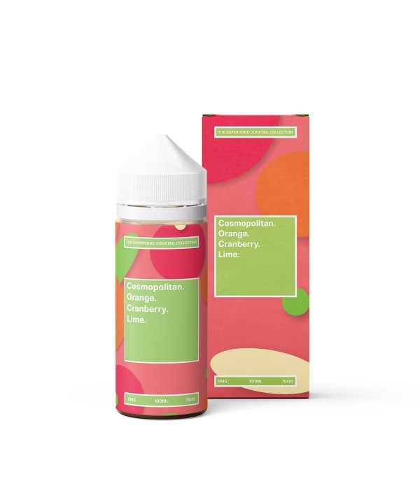 Cosmopolitan By Supergood Cocktail Collection 100ML E Liquid 70VG Vape 0MG Juice