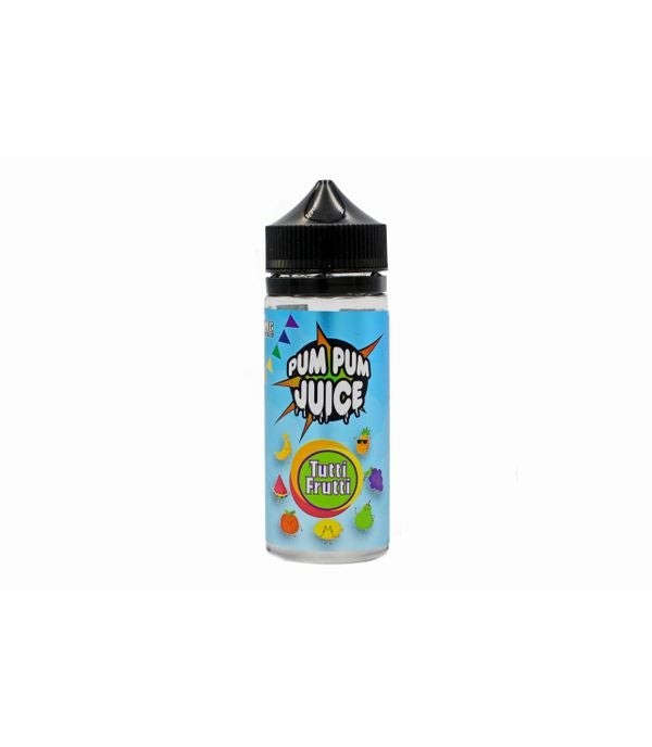 Tutti Frutti by Pum Pum Juice. 0MG 100ML E-liquid. 70VG/30PG Vape Juice