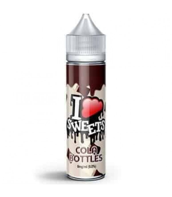 COLA BOTTLES ELIQUID BY I LOVE VG IVG SWEETS 50ML SHORTFILL E LIQUID 70VG VAPE